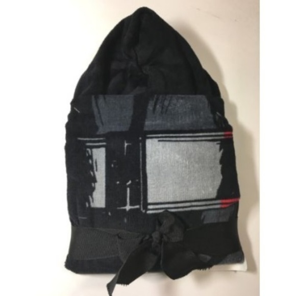 Child Starwars Darth Vader Hooded terry cloth Towel Poncho 22" X 22" - Picture 3 of 4